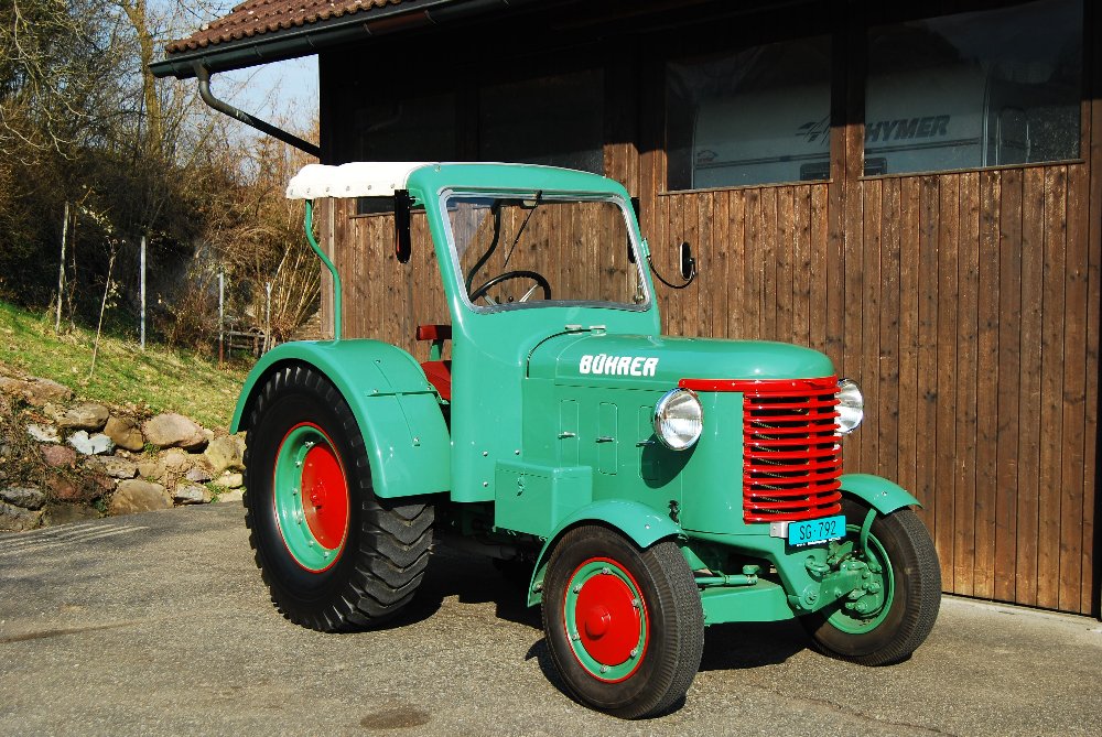 Restauration Traktor Bührer BCI 6