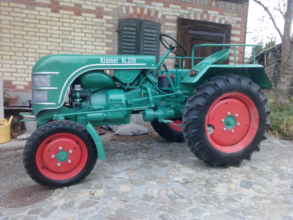 Restauration Traktor Kramer KL 200