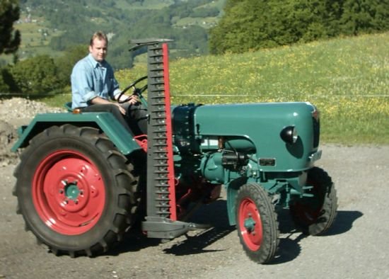 Restauration Traktor Sulzer